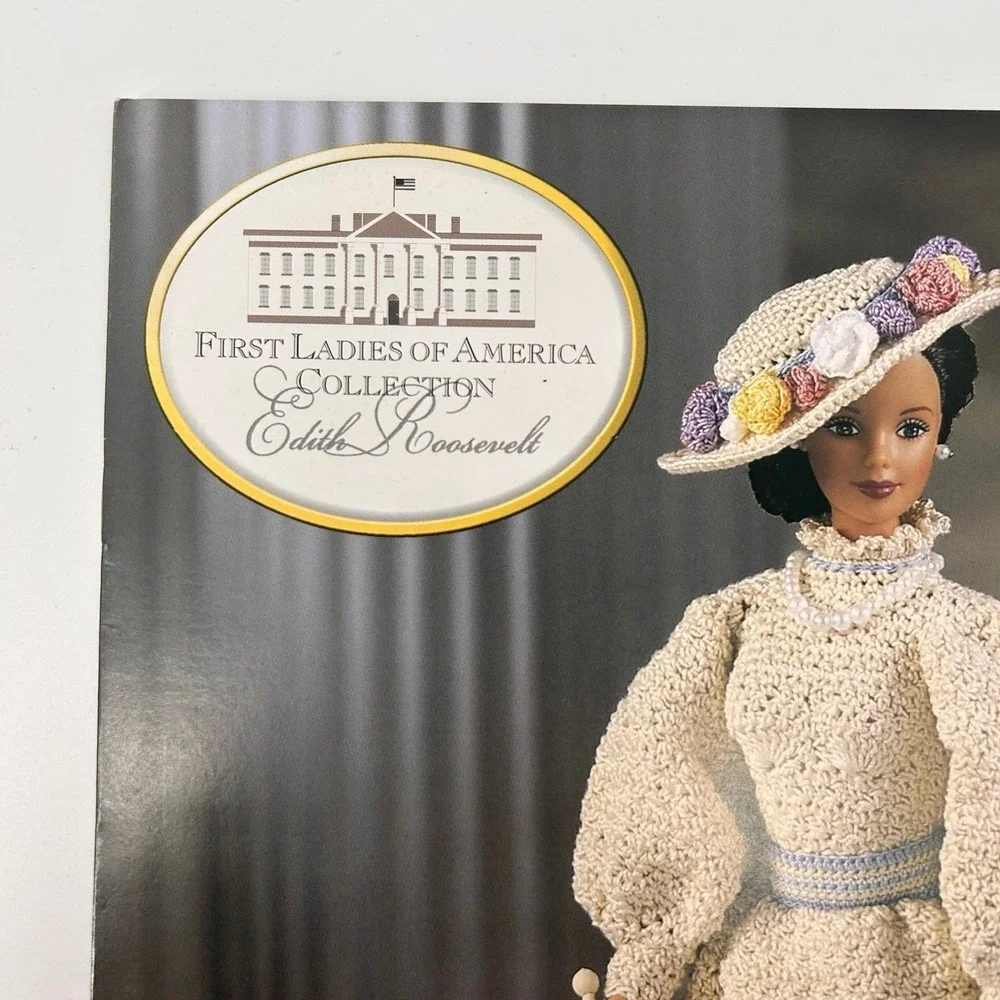 Edith Roosevelt Barbie Crochet Pattern – First Ladies of America Collection Anni